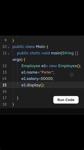 classes and objects in java practice #live #code #repeat