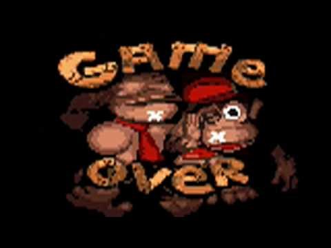 Donkey Kong Country [GBC] - Game Over Screen