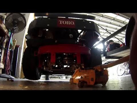 Hydro Fluid Change Toro Z Master