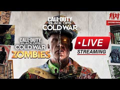 【COD Black ops COLD WAR】Zombies ➡️🧟04/04/2025🧟⬅️PlayStation 5 🔴Live stream🔴