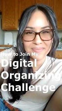 How to Join My Digital Organizing Challenge #shorts