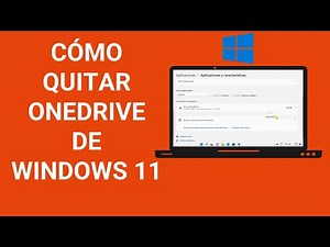Como QUITAR ONEDRIVE de WINDOWS 11 - Desactivar, deshabilitar o desinstalar OneDrive