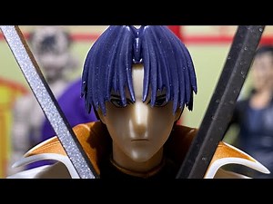 S.H. Figuarts Aoshi Shinomori Rurouni Kenshin Samurai X Action Figure Review!!! ‪@BANDAISPIRITS‬