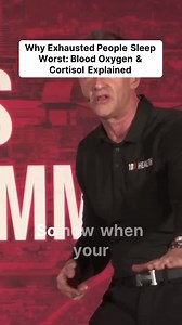 360K views · 4.3K reactions | Why Exhausted People Sleep Worst: Blood Oxygen & Cortisol Explained● Tired but wired? Low blood oxygen can trigger cortisol pulses that fragment sleep.●離 Sleep meds may mask the brain’s oxygen alarm — leading to suffocation-likeeffects.●✅ Fix: improve oxygenation and address biochemical gaps, not just sedate thebrain.● Better oxygen = deeper sleep, lower cortisol, clearer days. | Perfect Health | Facebook