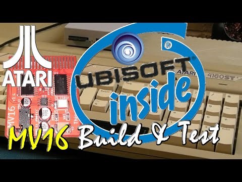Ubisoft Hardware? Atari ST Sound Cart - MV16 Build & Test