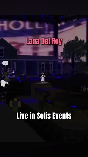 Lana Del Rey Live - Solis Events Center - January the 17th! Hours in vid! Game & DC link in bio! #lanadelrey #lanadelreylive #fyp #lanadelreyfyp #robloxfyp