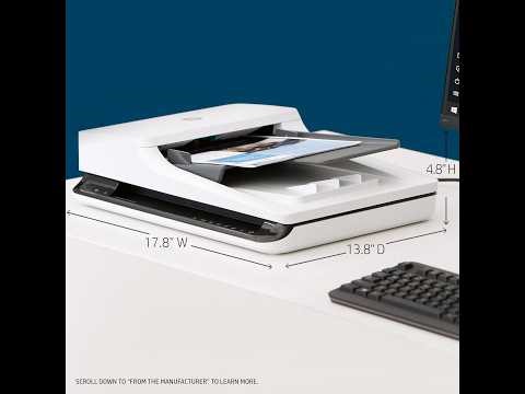 HP ScanJet Pro 2500 f1 Flatbed OCR Scanner Review