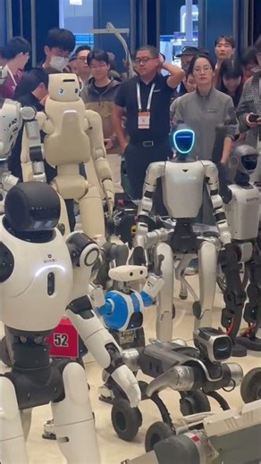 #robot #dothingsyoudontwanttodo I'm getting goosebumps—there are too many robots!