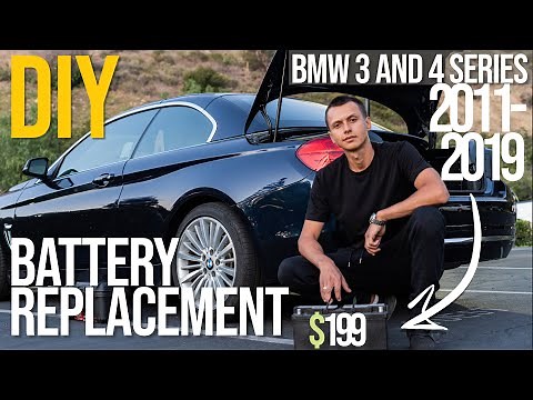 Battery Replacement on BMW 3 and 4 Series Sedan/Coupe/Convertible F30/F31/F32/F33/F34/F36 Fixty