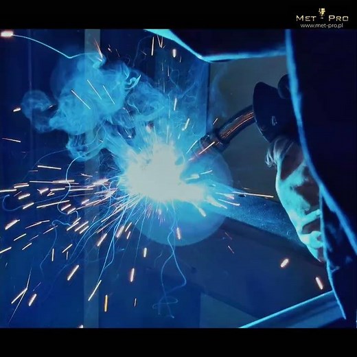 Przygotowanie elementów do spawania oraz gotowa spoina MET-PRO #metpro #welding