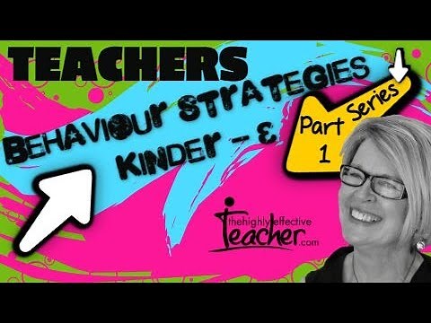 How To Deal With Disruptive Student Behaviour In The Classroom Series P1