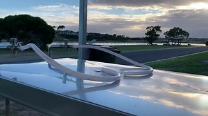 Four new fish cleaning tables at Victoria’s busiest boat ramp, Patterson River, are now complete as part of the State Government’s $35 million Go Fishing Victoria plan to get more people fishing, more often. VFA Project Officer, Anthony McGrath, explains the facility’s features including stainless steel tops, a roof for shade, smart lighting and an underground water disposal system. #gofishingvictoria #fishcleaningtables #pattersonriver | Victorian Fisheries Authority