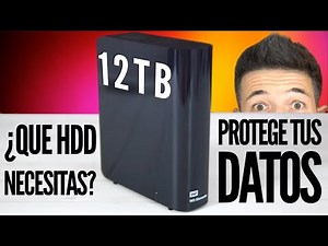 PROTEGE TU VIDA DIGITAL ¿QUE HDD necesitas? ¿COMO calcular su precio? ANALISIS de WD ELEMENTS 12tb