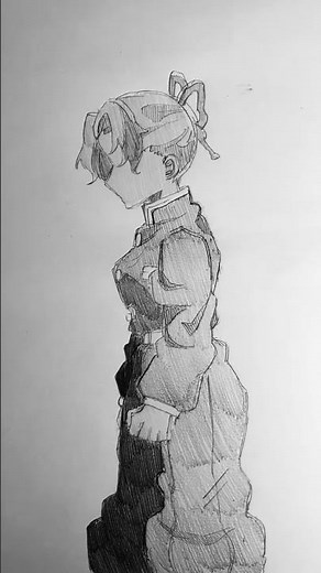 今と過去#イラスト #アナログ #鬼滅の刃