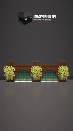 James | Minecraft Builds | Dark Oak & Prismarine Wall - Minecraft Tutorial . #minecraft #minecrafttutorial #minecraftbuildings #minecraftdesign #minecraftideas... | Instagram