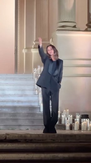 2.2M views · 7.8K reactions | Day four of #ParisFashionWeek came to a close with @victoriabeckham’s spring 2025 show. For spring, Beckham sent vibrant gowns, her signature trousers and sheer separates down the runway. Tap the link in our bio to see more. | Vogue | Facebook