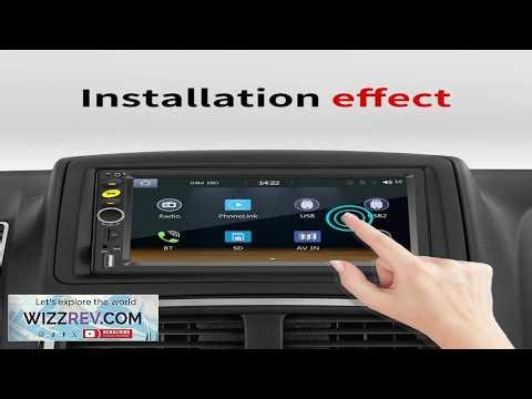 7in Car Stereo Touch Screen FM Radio Bluetooth MP5 Player Mirror Link