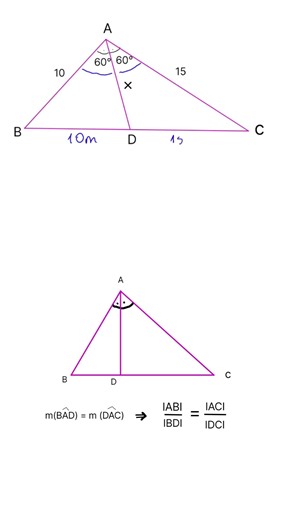 internal and external angle bisector #MathTutorial #LearnMath #geometry #music