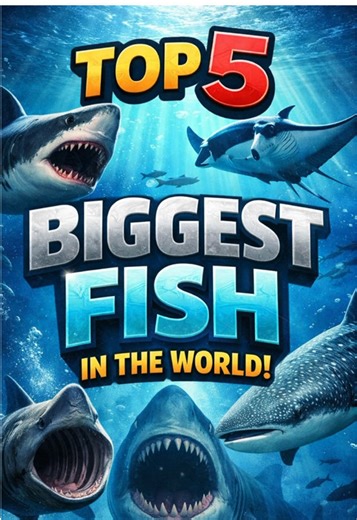 Top 5 Biggest Fish in the World You Won't Believe