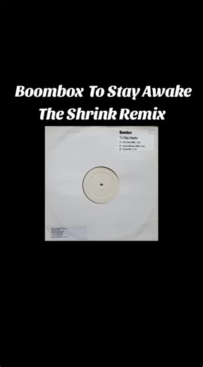 #Boombox To Stay Awake The Shrink Remix 2001 #choon saturday music 01 #trance #quality fyppp dj uk pills tune choon #genx 🔥🎶😁☮️❤️👌
