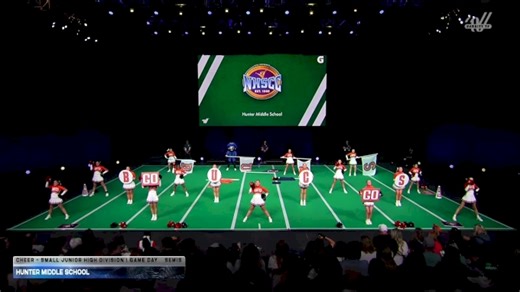 Hunter Middle School [2026 Cheer - Small Junior High Division I Game Day Semis] 2026 UCA National High School Cheerleading Championship DI