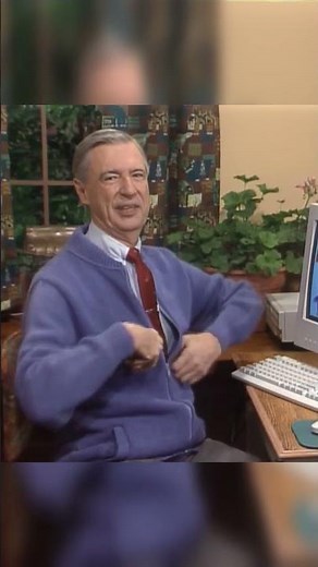 Mr. Rogers and His Computer #mrrogers #computergame #vintagecomputer
