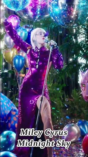 Miley Cyrus - Midnight Sky - From the Official Music Video