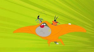 I believe I can fly 😆🦅 #oggyandthecockroaches #cartoon #cat #fun #kitty #fly | Oggy and the cockroaches