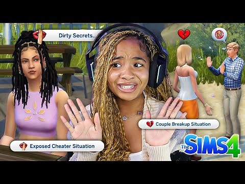I Downloaded the Life's Drama Mod... *Bad Idea* | The Sims 4