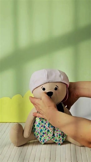 Classic Teddy Bear Sewing Pattern PDF with Step-by-Step Photos