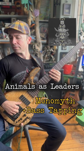 Animals as Leaders Monomyth #animalsasleaders #basstapping #basscover #coversong