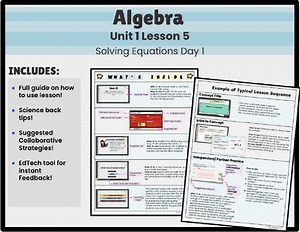 Solving One-Step Equations | Algebra Lesson – Google Slides   Pear Deck