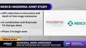 Moderna, Merck stocks boosted amid joint cancer vaccine trials