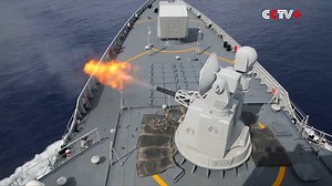 87K views · 2.2K reactions | Chinese Navy Destroyer Flotilla Conducts Live-fire Combat Drill in South China Sea A destroyer flotilla with the PLA Navy under China's Southern Theater Command has recently conducted a live-fire multi-subject combat drill in the South China Sea, so as to verify the troops' operational commanding and coordinating abilities in realistic battlefield scenario. https://www.cctvplus.com/news/20220528/8274851.shtml#!language=1 | CCTV+ | Facebook