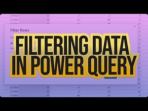 How to Filter Data in Power Query