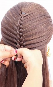 Beautiful choti #new #trendingnow #hairstyle | Star Beauty & Fashion