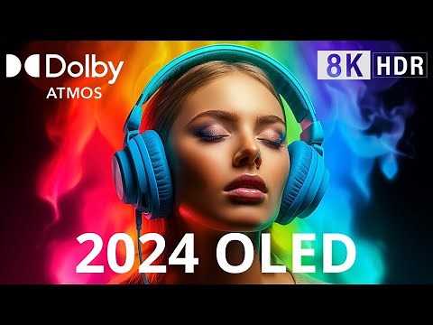 OLED DEMO 2024, Samsung 4K Ultra-HD TV »demo«, QLED, Dolby ATMOS, Dolby Vision!