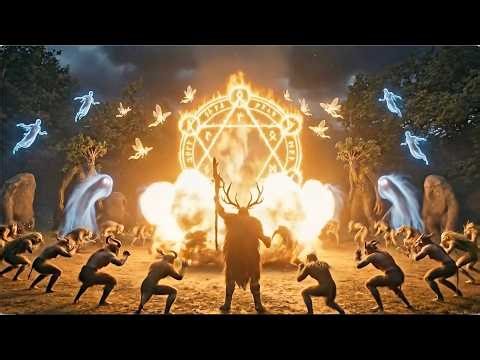 Powerful Drum Trance: "Pagan Dance" 4K VEO3.1 Video | High Energy Beats (135 BPM)