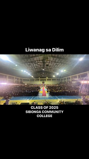 Graduation Song of Sibonga Community College Class of 2025 “Liwanag sa Dilim”. #fypageシ #Graduation2025 #reelsviralシfb #LiwanagSaDilim #videoviralシ | Robee Ryan Tampos Isabelo