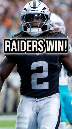 🚨RAIDERS BEAT THE DOLPHINS IN WEEK 1! #nfl #shorts Raiders vs. Dolphins INSTANT REACTION