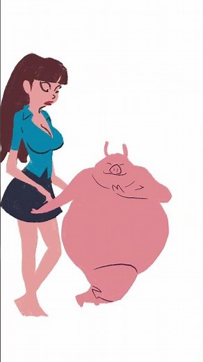 Jiggle Physics #animation #dance #cartoon #procreatedreams