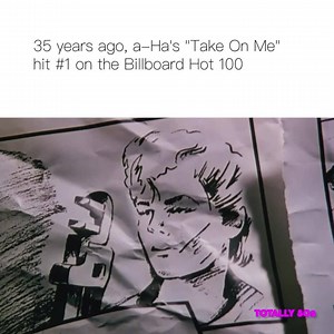 757K views · 16K reactions | 35 years ago, a-Ha topped the charts with their hit song, "Take On Me"  | Totally 80s | Facebook