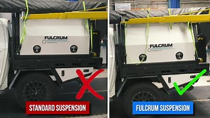 2.2K views · 341 reactions | Watch how a loaded canopy on standard suspension can BEND a chassis! Show this to a mate who needs their ute's suspension set up properly. Our expert team can help you find the perfect suspension setup for your 4WD - no matter what you do with it. | Fulcrum Suspensions | Facebook