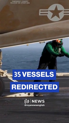 CENTCOM says 35 vessels redirected as Iran blockade continues