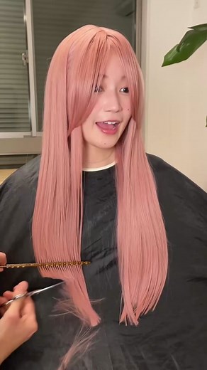 ウィッグ歴10年彼女が作るウィッグ🗣️#asmr #nejiko #WomenOfTikTok #TikTokPresents | butterfly haircut