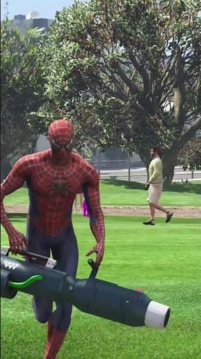 GTA V : WHAT HAPPENED WITH SPIDERMAN SON | #shorts #ytshorts