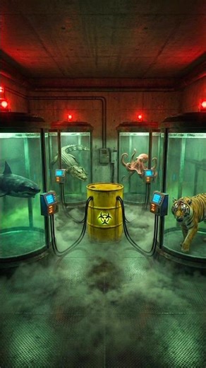 Biohazard Animal Mutation | 4 Dangerous Animals Fused Into Monster | #shorts