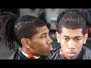 🔥EXOTIC HAIRCUT🔥 HE HAS DREADS AND WAVES/ DROP FADE/ HAIRCUT TUTORIAL