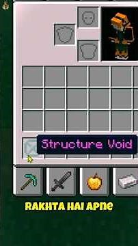 Hidden Minecraft Block You Never Knew About - Structure Void Explained