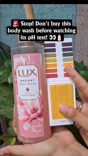 Body Wash pH Test 🧴 | Is It Skin Friendly? Honest Review #shorts #phtest #bodywash